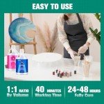 Teexpert Crystal Clear Epoxy Resin Kit - 1 Gallon