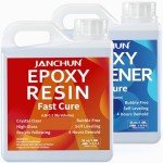 Clear Epoxy Resin Kit for Art and Crafts