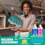 Teexpert Crystal Clear Epoxy Resin Kit - 1 Gallon