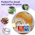 Clear Epoxy Resin Kit for Art and Crafts