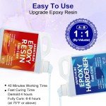 Clear Epoxy Resin Kit for Art and Crafts