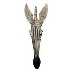 Zebra Wall Sculpture - Savannah Animal Mask