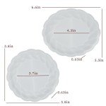 Silicone Molds for Resin Art Trays and Coasters