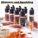 Metallic Alcohol Ink Set - 24 Vibrant Colors