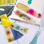 Silicone Bookmark Mold Set with Tassels - 3 Pcs