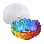 Flower-Shaped Resin Casting Mold for Jewelry & Crafts