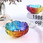 Flower-Shaped Resin Casting Mold for Jewelry & Crafts