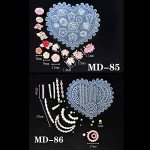 Mini 3D Nail Art Silicone Mold Set