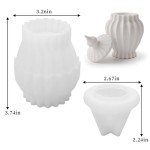 Vintage Jar Resin Mold with Lid for Crafts