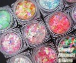 12 Colors Iridescent Glitter Sequins for Resin Art