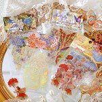 Fairy Gold Foil Holographic Sticker Set - 120 Pieces