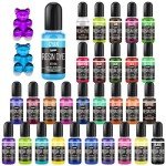 30 Vibrant Epoxy Resin Pigments for DIY Art