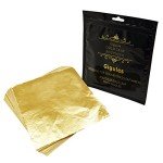 Gold Leaf Sheets for Resin Art - 100 Pcs