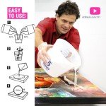 Clear Non-Toxic Epoxy Resin for Art - 1 Gallon