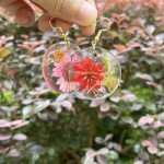 3-Piece Flat Circle Resin Molds for Jewelry Making