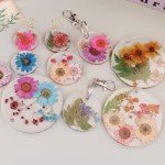 3-Piece Flat Circle Resin Molds for Jewelry Making