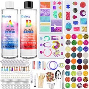 Beginner Resin Jewelry Making Kit - 278 Pieces