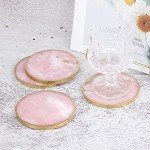 4-Pack Thick Round Resin Coaster Molds