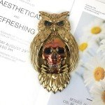 3D Owl Skull Silicone Resin Art Mold