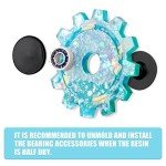 Fidget Spinner DIY Resin Mold Kit with Bearings