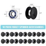 Fidget Spinner DIY Resin Mold Kit with Bearings
