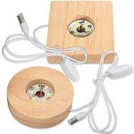 2-Pack LED Display Bases for Resin Art