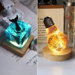 2-Pack LED Display Bases for Resin Art