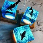 2-Pack LED Display Bases for Resin Art