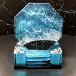 Resin Coaster Molds Set with Holder – 3 Styles