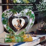Large Heart Resin Photo Frame Mold for DIY