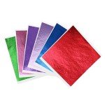 12-Color Imitation Gold Leaf Sheets for Crafts