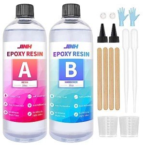 Crystal Clear 32 oz Epoxy Resin for Art