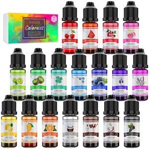 18 Color Liquid Epoxy Resin Pigment Set