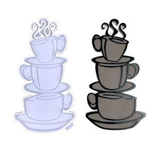 Resin Mold for Coffee Cup Wall Art Decor