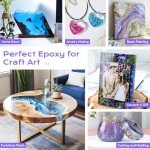 HeyClear 2 Gallon Epoxy Resin Kit for Art
