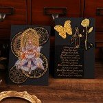 Golden Holographic Stickers for Resin Art Projects