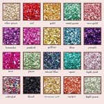Metallic Crushed Glass Glitter for Resin Art