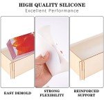 Silicone Rectangle Resin Molds with Wooden Support