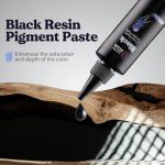 Black Epoxy Resin Pigment Paste for Art