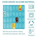 Silicone Domino Resin Molds Set - 28 Cavities