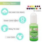 15 Color Epoxy Pigment Set for Resin Art