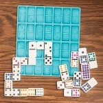 Silicone Domino Resin Molds Set - 28 Cavities