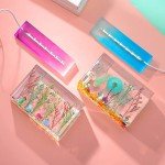 4 Pcs Square Resin Molds with USB Light