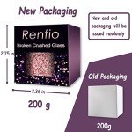 Champagne Gold Crushed Glass Glitter for Resin Art