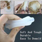 6-Piece Silicone Resin Coaster Molds Set