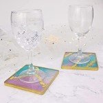 Resin Art Rectangular Tray and Coaster Mold Set