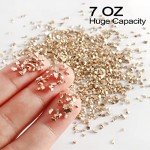 Champagne Gold Crushed Glass Glitter for Resin Art
