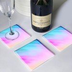 12 Silicone Coaster Molds for DIY Resin Art