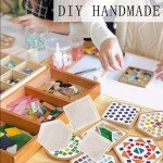 6-Piece Silicone Resin Coaster Molds Set