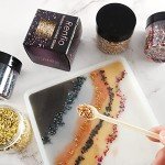 Champagne Gold Crushed Glass Glitter for Resin Art